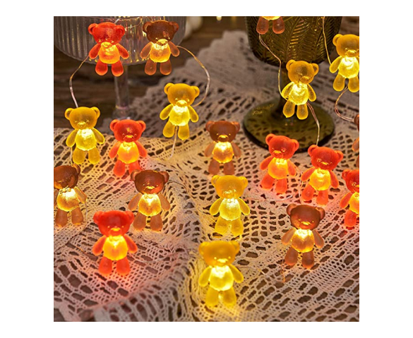 Teddy Bear String Lights (Indoor and Outdoor)