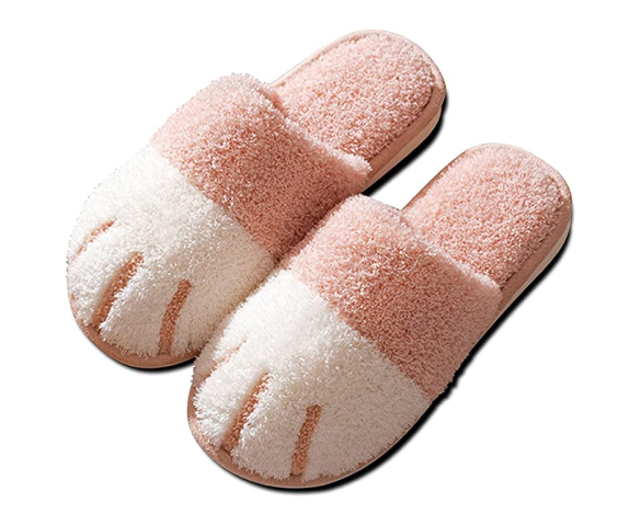 cat paw house slippers