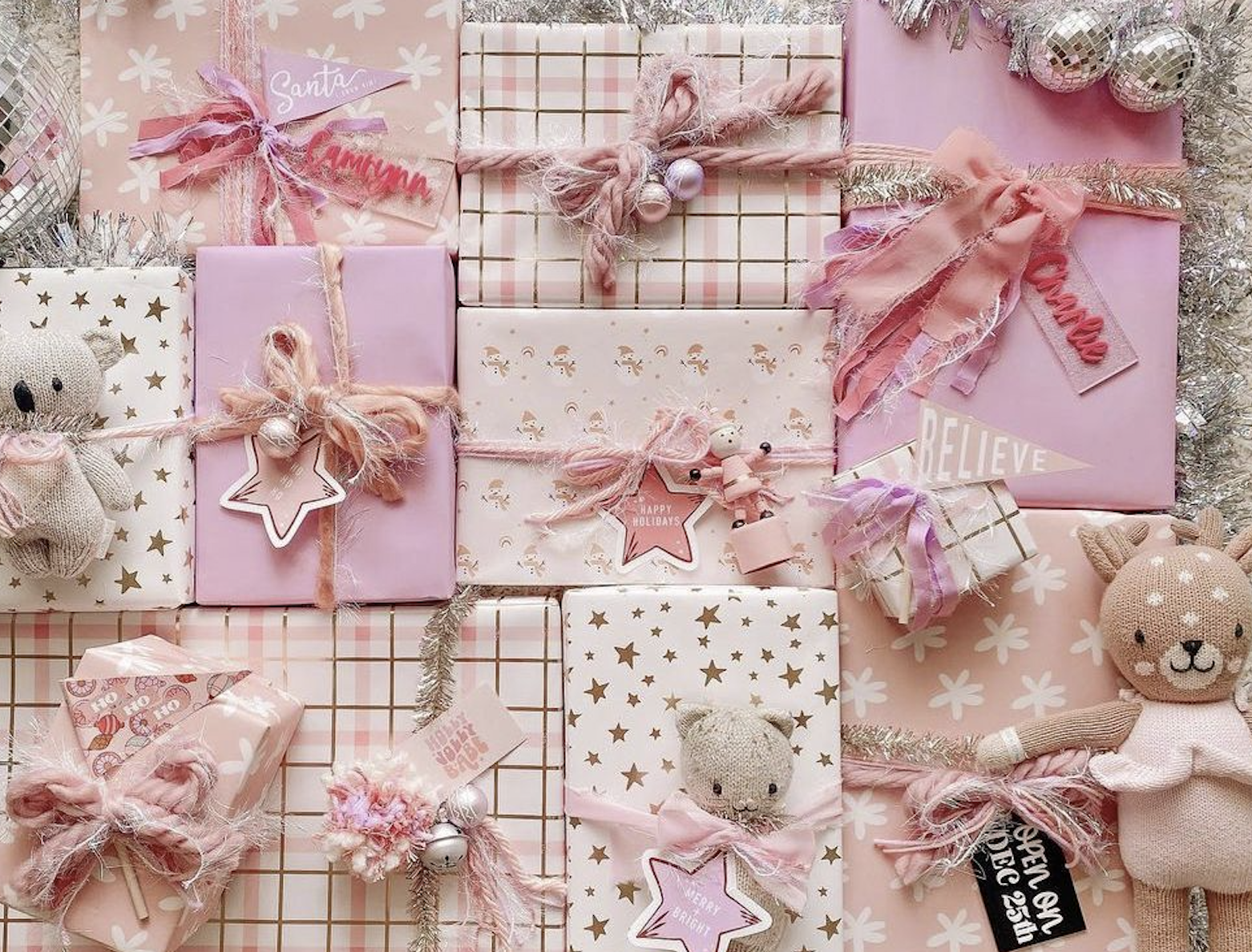 best friend gift ideas with pink presents