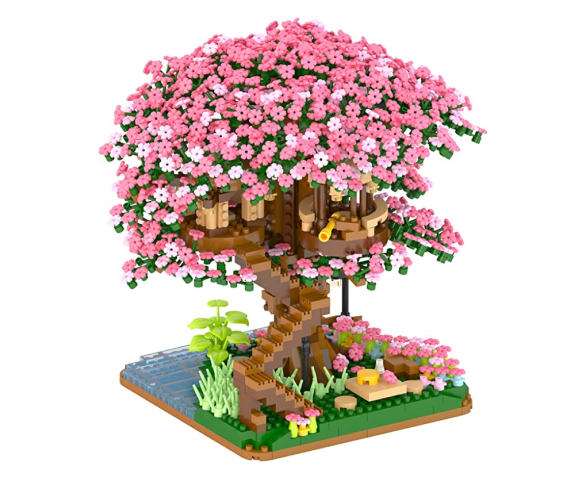 Cherry Blossom Sakura Bonsai Tree Building Sets