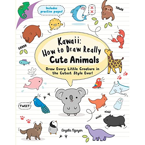 kawaii how to draw cute animals
